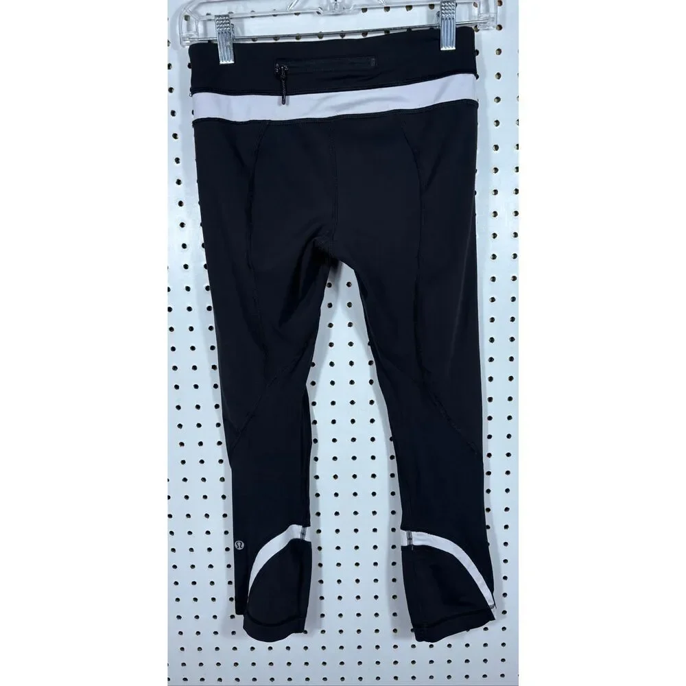 Lululemon capri leggings size 4